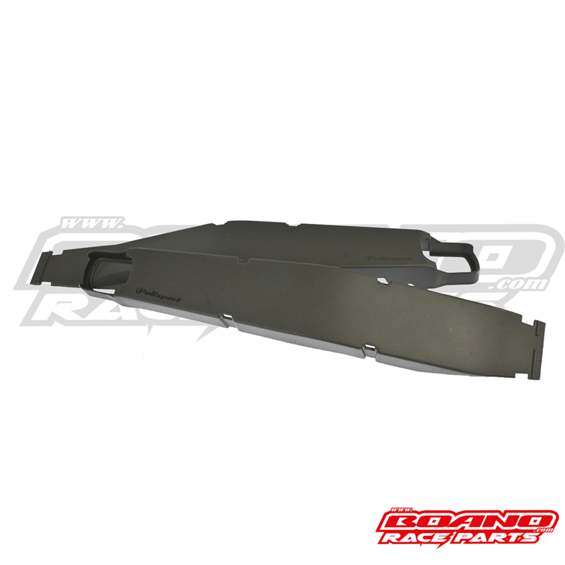 image 1 of BLACK Polisport plastic swingarm guards TM 2S-4S '15-'25